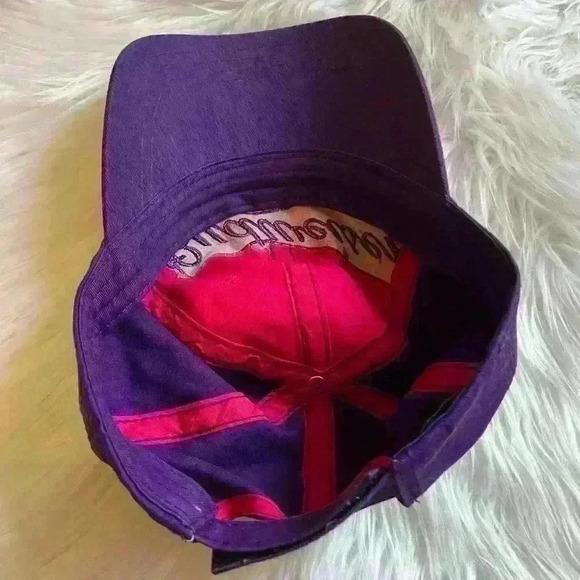 Budweiser Y2K Logo Hat Pink & Purple - Picture 6 of 7